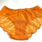 Spitzenslip Fleur orange